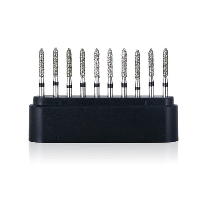 AZDENT Lot de 10 Fraises Dentaires Diamantées Ball Round Type FG 1.6mm – 25mm pour Turbine Haute Vitesse Ma boutique