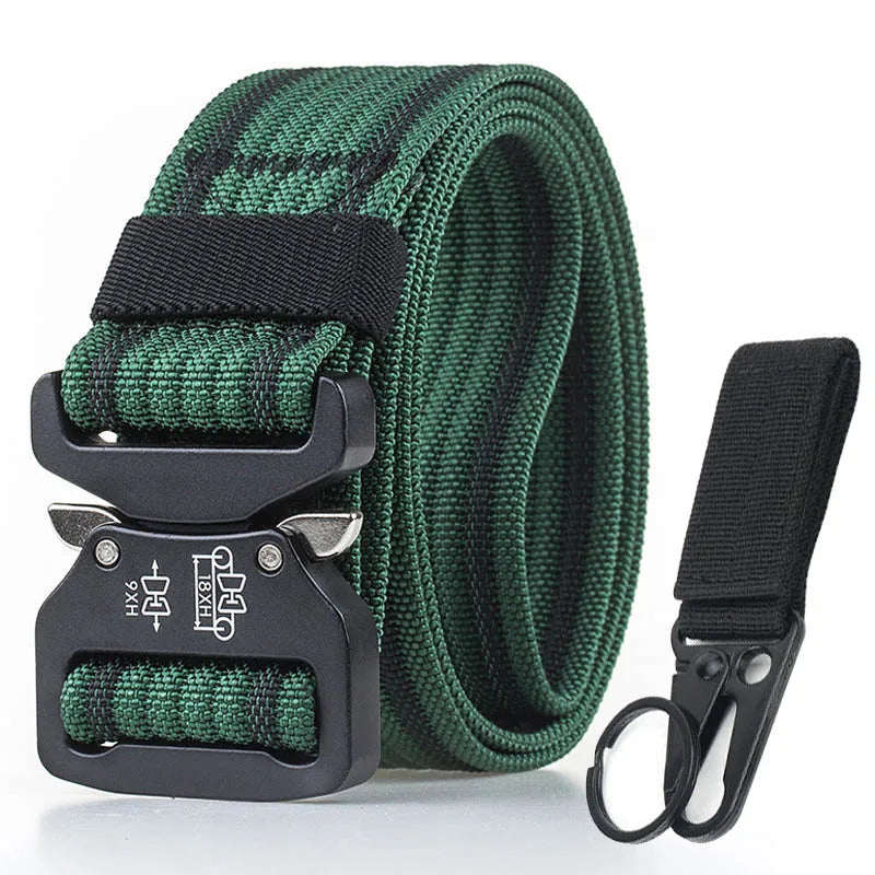 Ceinture tactique police nylon 1200D boucle métal - BLACKBEARD OUTDOOR INDUSTRIES