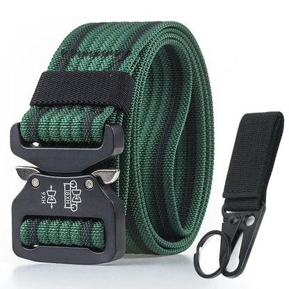 Ceinture tactique police nylon 1200D boucle métal - BLACKBEARD OUTDOOR INDUSTRIES
