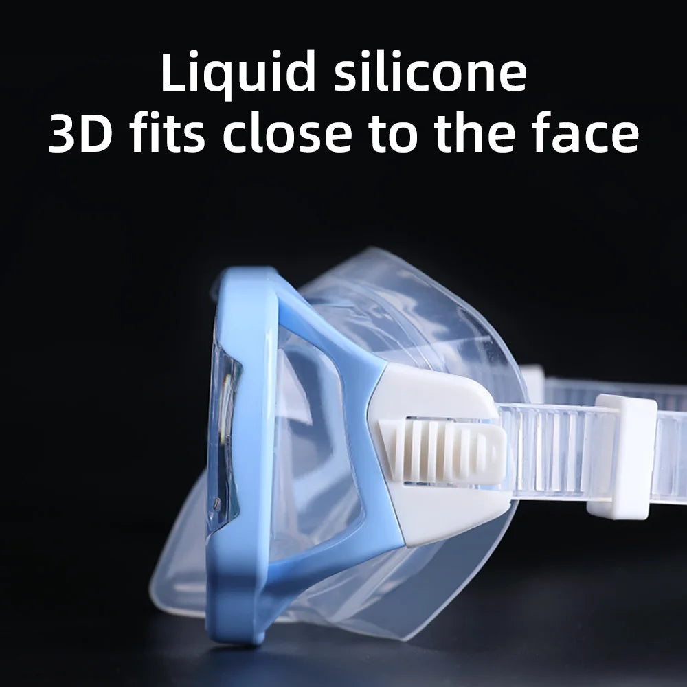 COPOZZ Masque de Plongée Enfant 4–15 ans – Masque Intégral HD Anti-Buée avec Tuba Amovible - BLACKBEARD OUTDOOR INDUSTRIES