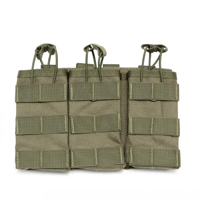 Tactical MOLLE Double/Triple Magazine Pouch pour AK, AR, M4, AR15 – Pour Pistolet et Fusil - BLACKBEARD OUTDOOR INDUSTRIES