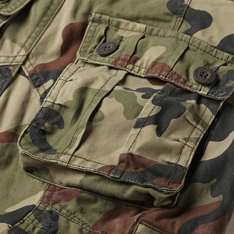 Pantalon Cargo Tactique Camouflage Homme Oversize – Imperméable, Multi-Poches, Style Militaire - BLACKBEARD OUTDOOR INDUSTRIES