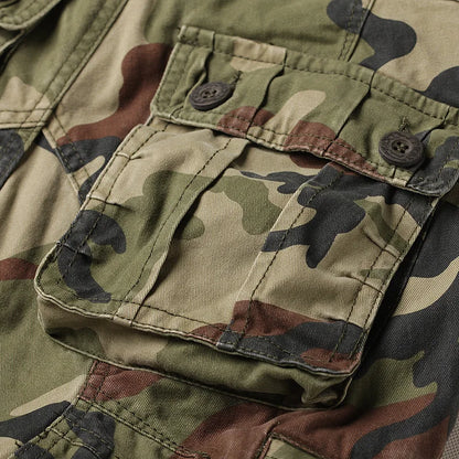 Pantalon Cargo Tactique Camouflage Homme Oversize – Imperméable, Multi-Poches, Style Militaire - BLACKBEARD OUTDOOR INDUSTRIES