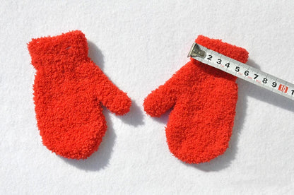 Paire de gants pour enfant en velours hiver Ma boutique