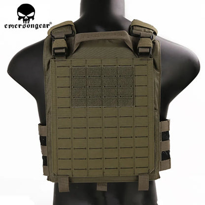 Porte Plaque EmersonGear 420 - Gilet Tactique Laser-Cut, Libération Rapide, Léger, MOLLE LCS pour Chasse - BLACKBEARD OUTDOOR INDUSTRIES