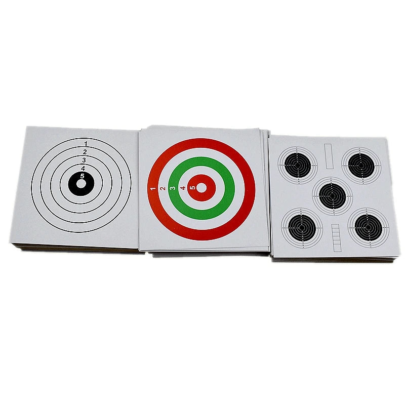 CIBLE MURALE ACIER  AVEC PIÈGE À BALLES – DESIGN EN CONE, 5 TYPES DE PAPIERS INCLUS Ma boutique