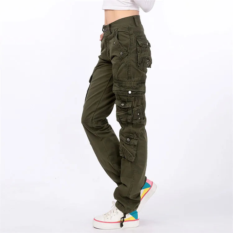 Pantalon Cargo Femme Harem Jogger – Coupe Ample, Multi-Poches & Streetwear - BLACKBEARD OUTDOOR INDUSTRIES