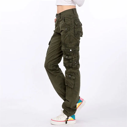 Pantalon Cargo Femme Harem Jogger – Coupe Ample, Multi-Poches & Streetwear - BLACKBEARD OUTDOOR INDUSTRIES