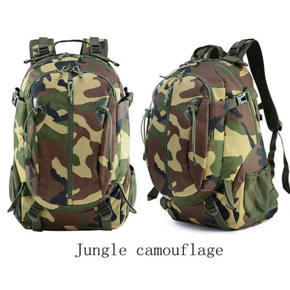 Sac à dos tactique 30L en Oxford 900D, mixte, camouflage ou uni