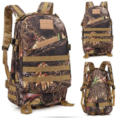 Sac à Dos Tactique 3D MOLLE 40L – Oxford 600D, Camouflage, Randonnée & Survie