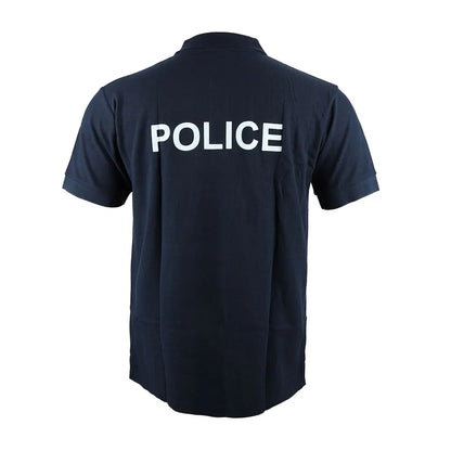 Polo Tactique Homme Manches Courtes – Style Police Combat Séchage Rapide