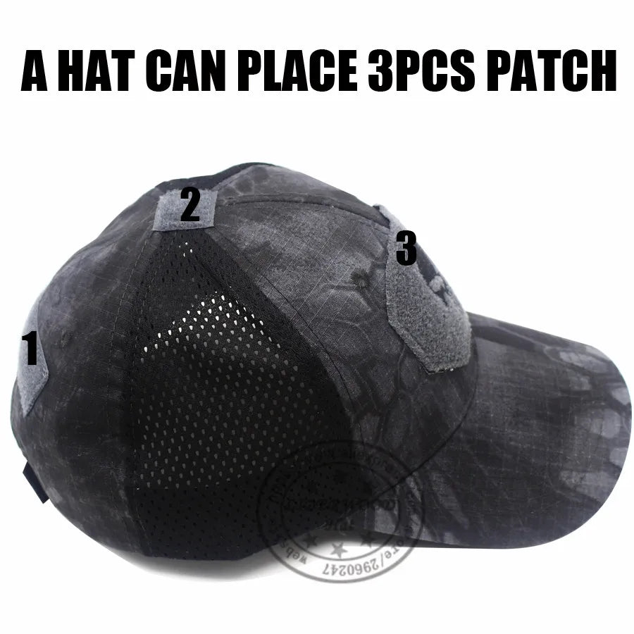 Casquette Tactique LIBERWOOD Skull Operator – Style SWAT, Forces Spéciales, Airsoft & Outdoor - BLACKBEARD OUTDOOR INDUSTRIES