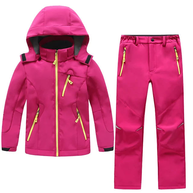 ensemble 2 pièces softshell enfant Ma boutique
