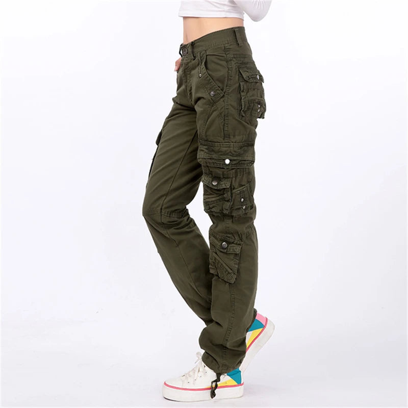 Pantalon Cargo Femme Harem Jogger – Coupe Ample, Multi-Poches & Streetwear - BLACKBEARD OUTDOOR INDUSTRIES