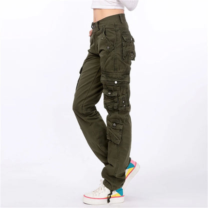 Pantalon Cargo Femme Harem Jogger – Coupe Ample, Multi-Poches & Streetwear - BLACKBEARD OUTDOOR INDUSTRIES