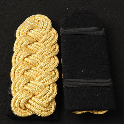 Épaulettes à franges et aiguillette dorées – Ensemble de cérémonie Bullion
