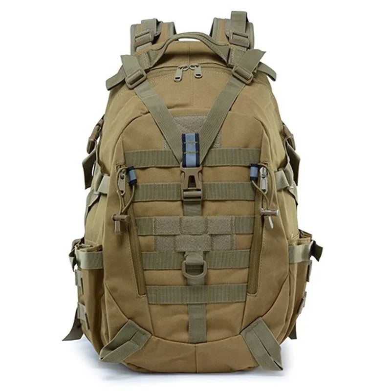 Sac à Dos Tactique 30-40L Homme – Compatible MOLLE, Camouflage, Camping & Randonnée