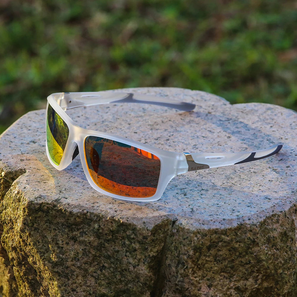 Lunettes de Vélo Polarisées Karos pour Hommes - UV400, Outdoor Sports, Cyclisme, Pêche, Randonnée, Conduite, Mode. - BLACKBEARD OUTDOOR INDUSTRIES