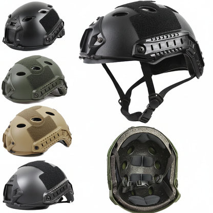 Casque tactique FAST MICH2000 airsoft ABS léger - BLACKBEARD OUTDOOR INDUSTRIES