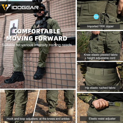 Pantalon Tactique Homme IDOGEAR G5 Heavy-Duty Combat Pants - BLACKBEARD OUTDOOR INDUSTRIES