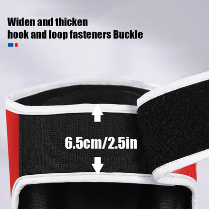 Tibières Muay Thai & MMA Cuir PU – Protège-Tibias Kickboxing, Sparring, Taekwondo | S à L | 4 Coloris - BLACKBEARD OUTDOOR INDUSTRIES