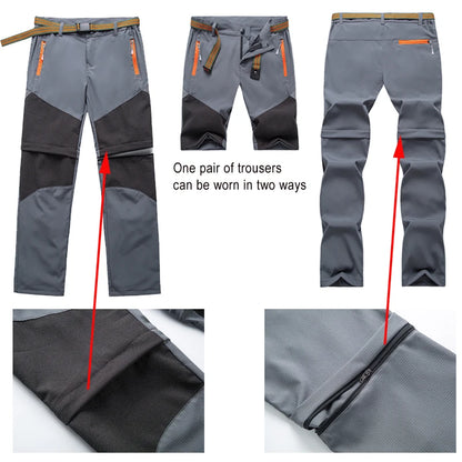 Pantalon Randonnée Enfant – Séchage Rapide Anti-UV Camping Trekking