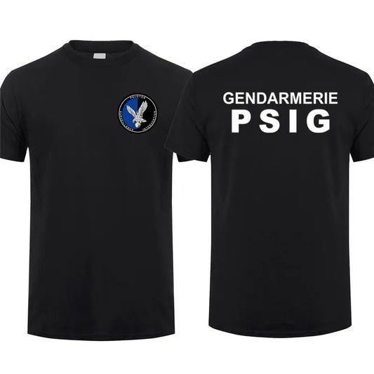 T-shirt Gendarmerie Française – Manches Courtes - BLACKBEARD OUTDOOR INDUSTRIES