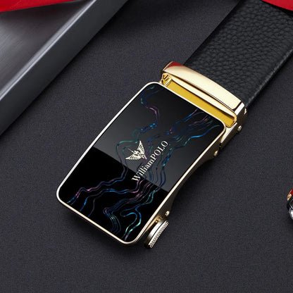 Ceinture en Cuir de Vachette Business WILLIAMPOLO Ma boutique