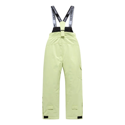 Pantalon de Ski Enfant Imperméable Coupe-Vent Chaud – Snowboard Hiver – Fille & Garçon – Tailles 6 à 16 Ans