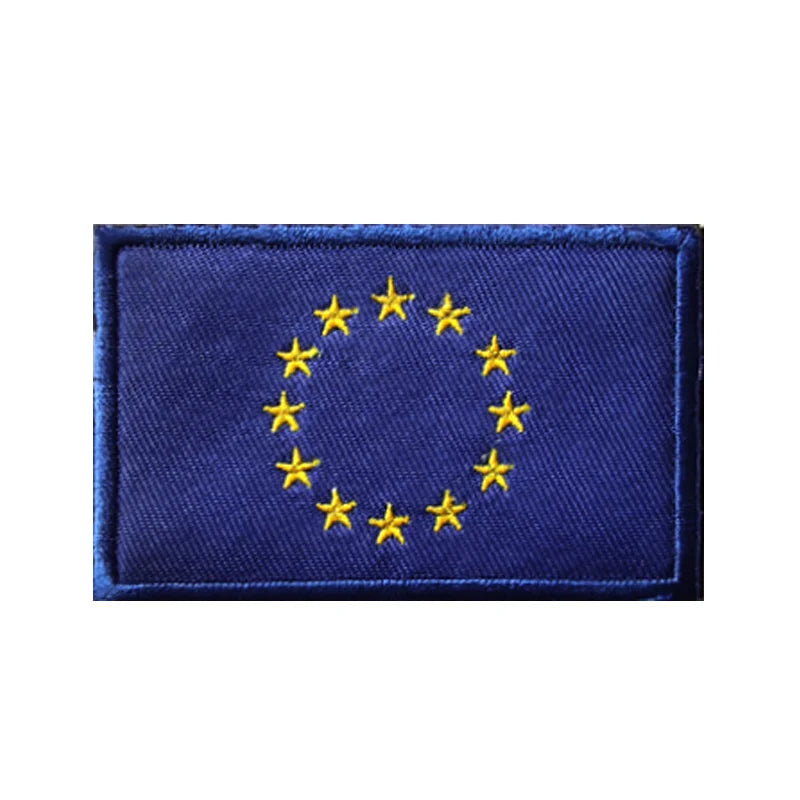 Patch Brodé Nations Unies ONU – Thermocollant & Hook & Loop, 8x5 cm - BLACKBEARD OUTDOOR INDUSTRIES