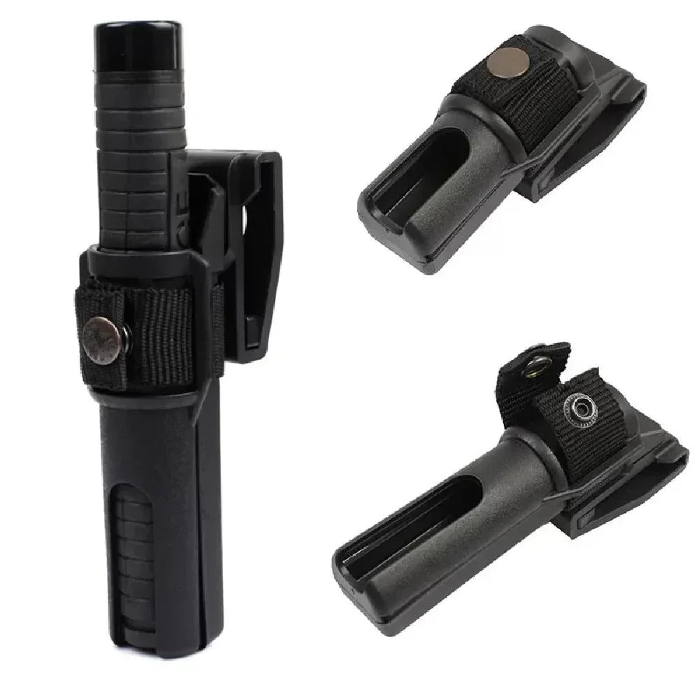 Holster Universel Baton Télescopique Rotatif 360° – Nylon & Plastique | Long ou Court | EDC Ceinture - BLACKBEARD OUTDOOR INDUSTRIES