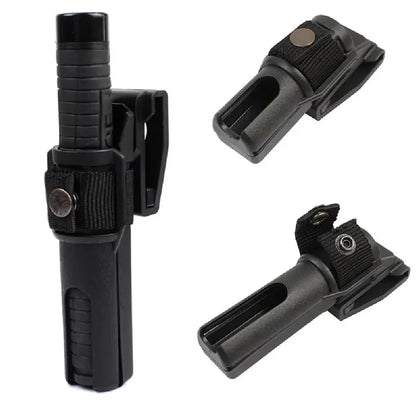 Holster Universel Baton Télescopique Rotatif 360° – Nylon & Plastique | Long ou Court | EDC Ceinture - BLACKBEARD OUTDOOR INDUSTRIES
