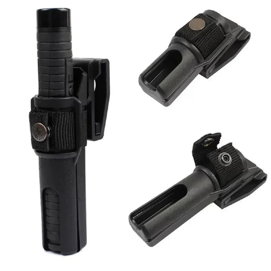 Holster Universel Baton Télescopique Rotatif 360° – Nylon & Plastique | Long ou Court | EDC Ceinture - BLACKBEARD OUTDOOR INDUSTRIES