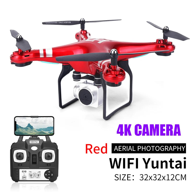 Drone Professionnel 4K WiFi – Quadcopter FPV Caméra HD - BLACKBEARD OUTDOOR INDUSTRIES