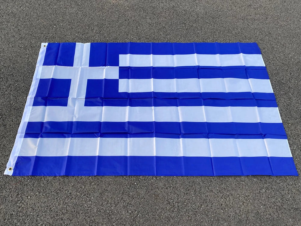 Drapeau de la Grèce - 90x150 cm (3x5 pieds) BLACKBEARD OUTDOOR INDUSTRIES