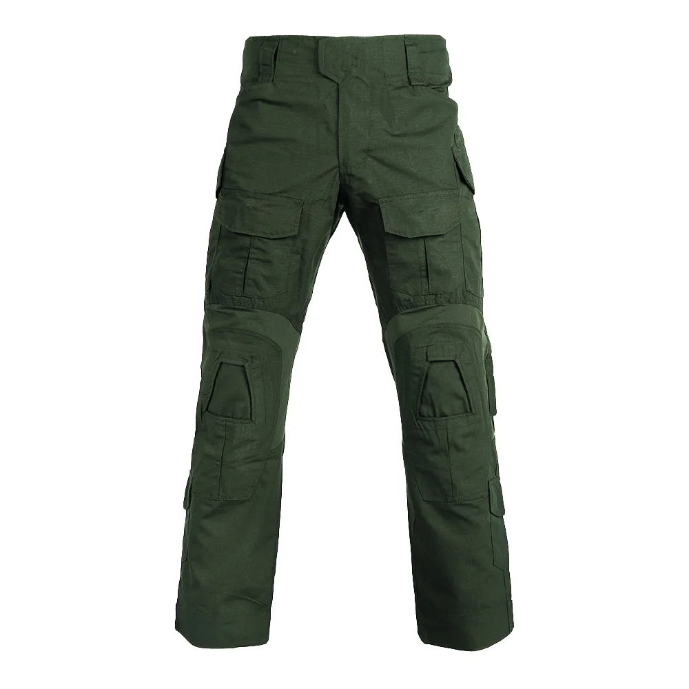 Pantalon Tactique Cargo Homme – Camouflage Multicam, Coupe Combat, Trekking & Chasse