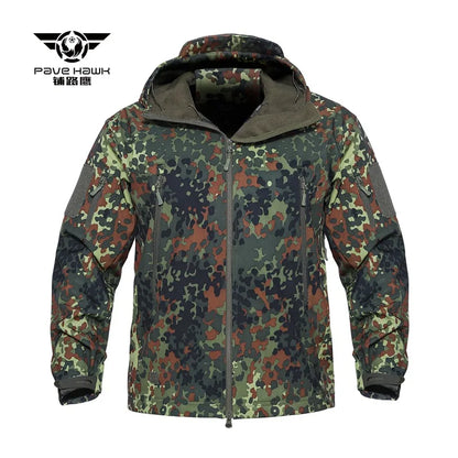 Veste Softshell Homme Shark Skin - Chaude, Respirante et Résistante aux Intempéries - BLACKBEARD OUTDOOR INDUSTRIES