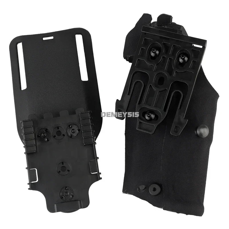 Holster Tactique Glock 17 Gen4 / G19 + X300/X300U – Verrouillage Rapide, Intérieur Floqué, Sangle Cuisse | Droitier | 5 Coloris - BLACKBEARD OUTDOOR INDUSTRIES