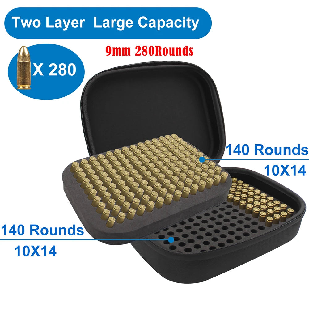 Boîte de Rangement Munitions Tactique – .22LR, 9mm, .223/5.56, 12GA - BLACKBEARD OUTDOOR INDUSTRIES