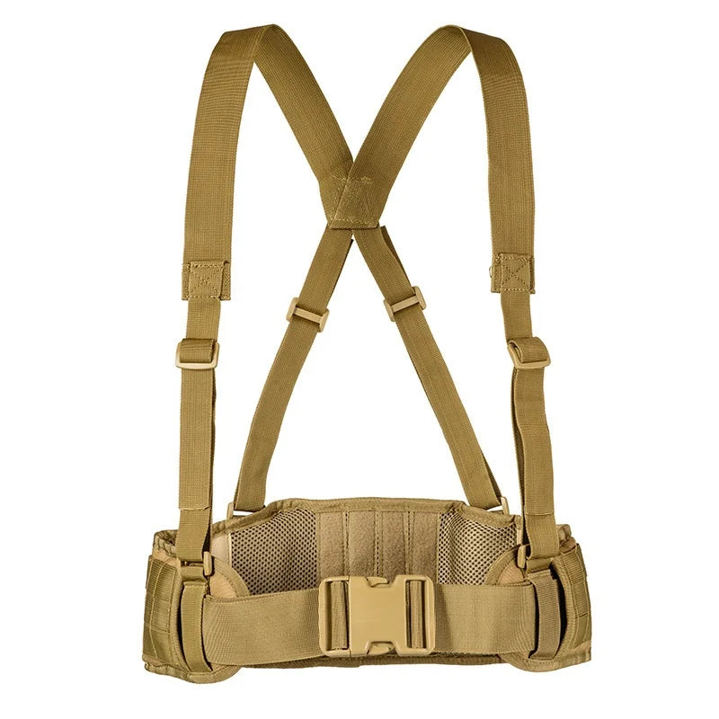 Ceinture Tactique MOLLE Multifonction - Harnais Tactique Nylon - BLACKBEARD OUTDOOR INDUSTRIES