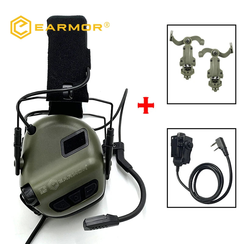 EARMOR M32 SE / MOD4 – Casque Électronique Tactique Anti-Bruit - BLACKBEARD OUTDOOR INDUSTRIES