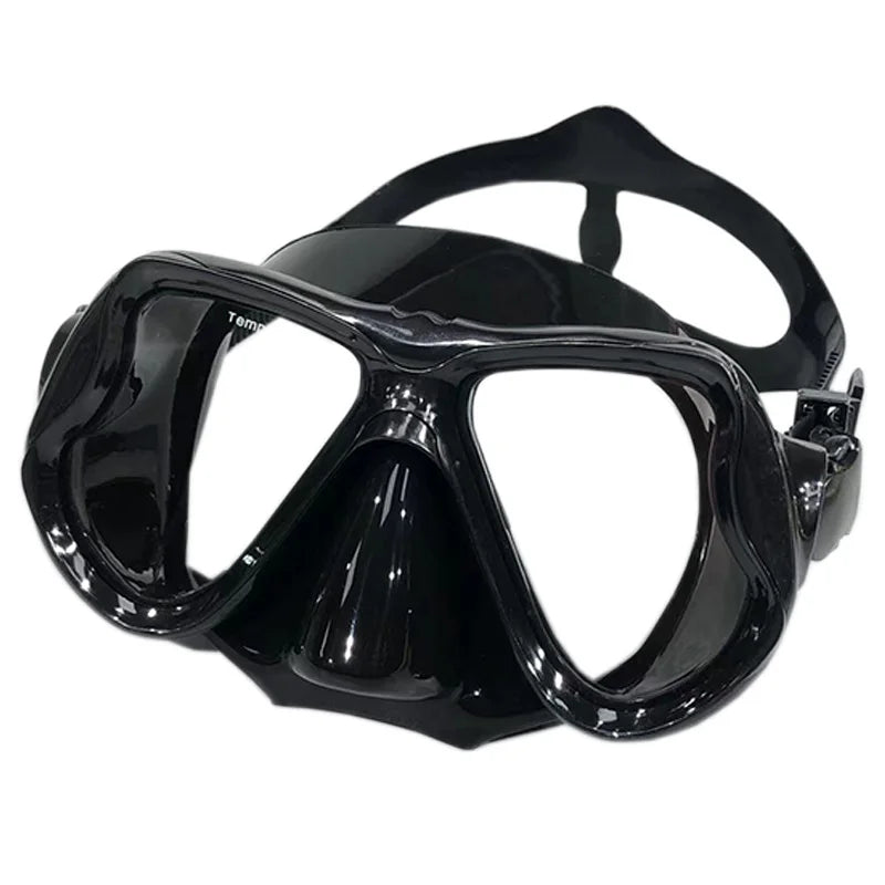 Masque de plongée et snorkeling adulte en verre trempé
