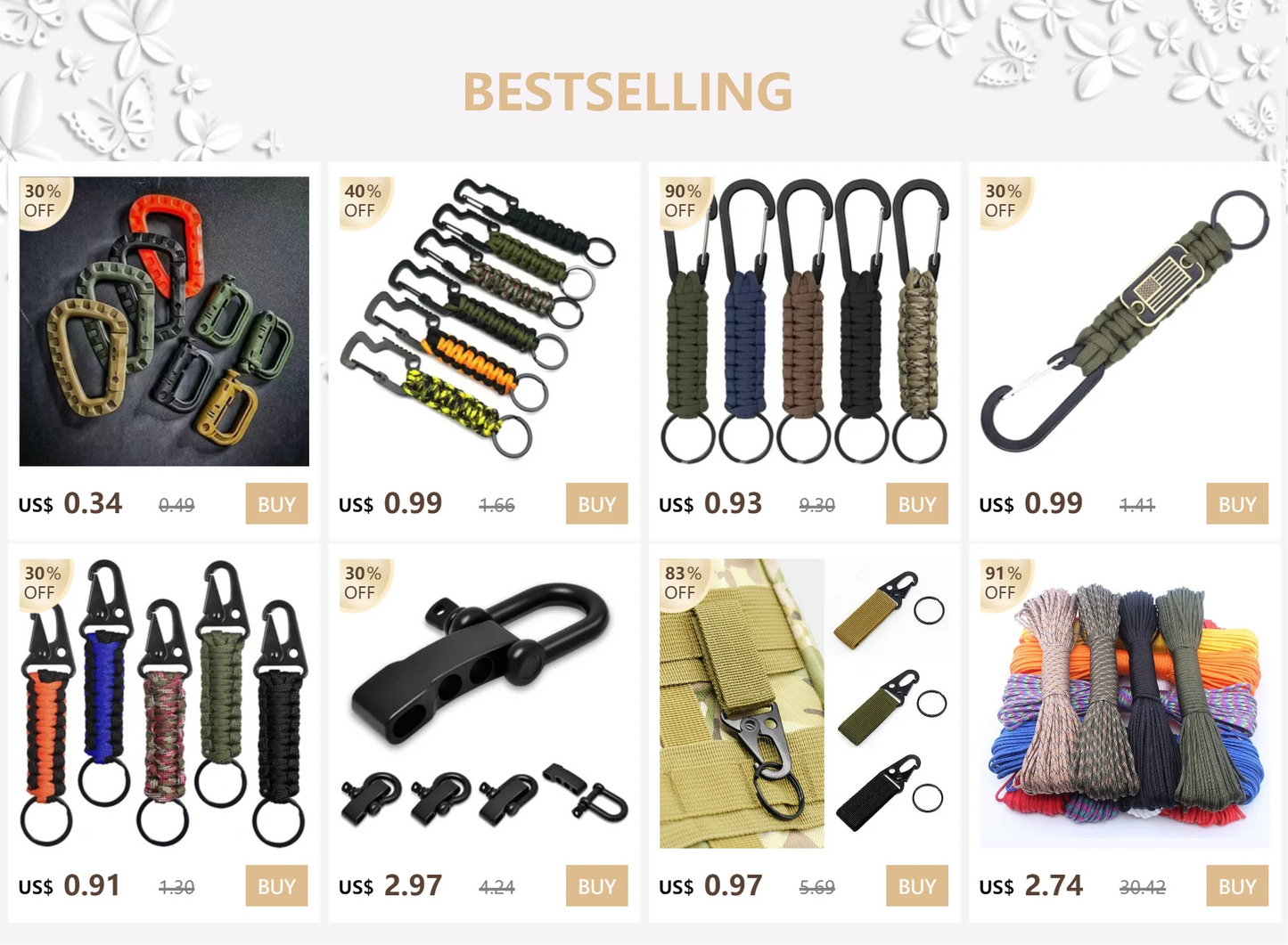 Bracelet Paracorde Tactique 7 Brins – Mode Homme – Corde de Parachute 4 mm – Survie & Urgence – Camping & Randonnée - BLACKBEARD OUTDOOR INDUSTRIES