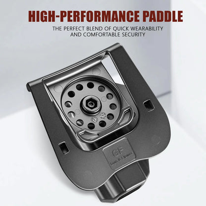 Holster OWB Makarov PM – Rétention Level II, Paddle 360°, Compatible Point Rouge & Canon Filетé | Ceintures 1,5″–2,25″ | Droitier - BLACKBEARD OUTDOOR INDUSTRIES