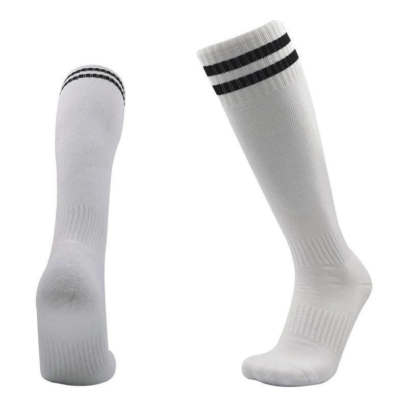 Chaussettes de Football – Longues jusqu’au genou – Enfant & Adulte – Coton Respirant - BLACKBEARD OUTDOOR INDUSTRIES