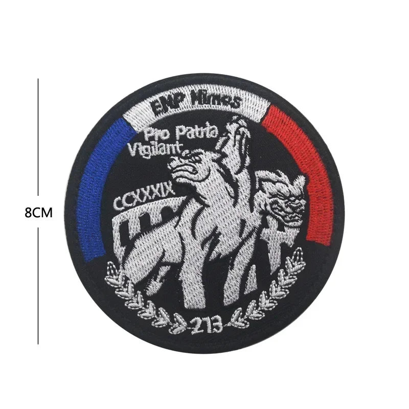 Patch Écusson Brodé GIGN GIPN BRI – Patch Tactique Militaire France  – Pochettes à Attacher pour Vêtements et Sacs - BLACKBEARD OUTDOOR INDUSTRIES