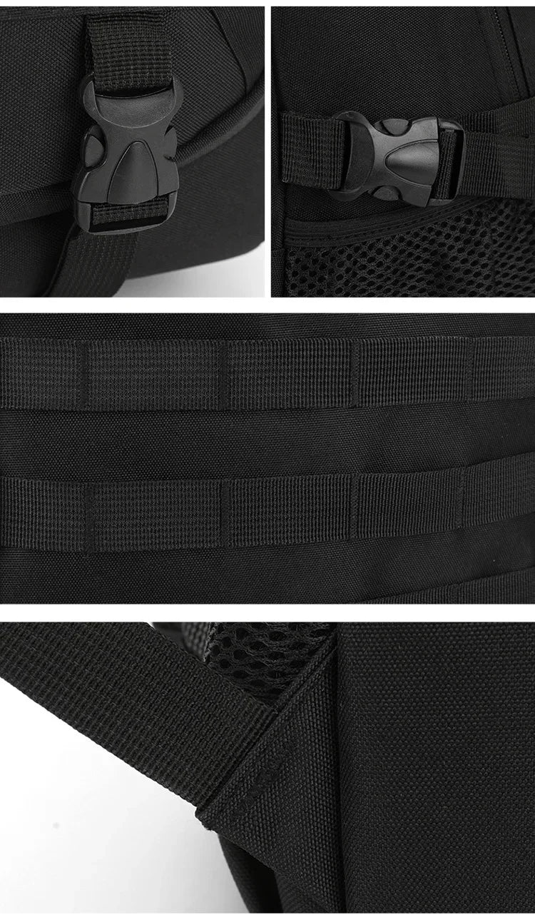 Sac à Dos de Voyage et Camping pour Homme – Grande Capacité, Nylon Résistant, Idéal Randonnée, Chasse et Trekking - BLACKBEARD OUTDOOR INDUSTRIES