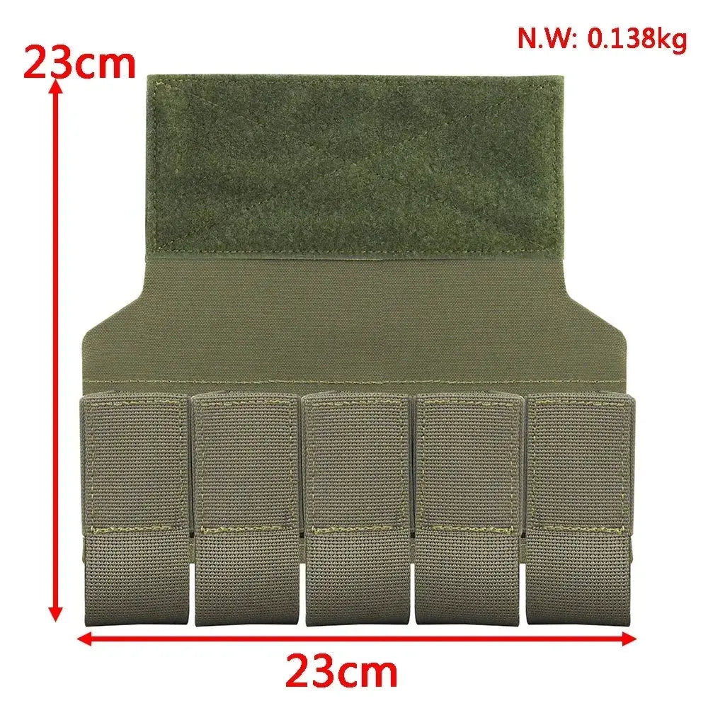 Pochette Airsoft M203 5 Coups 40MM – Support Grenades pour Gilet Tactique, Chest Rig, Plate Carrier Ma boutique