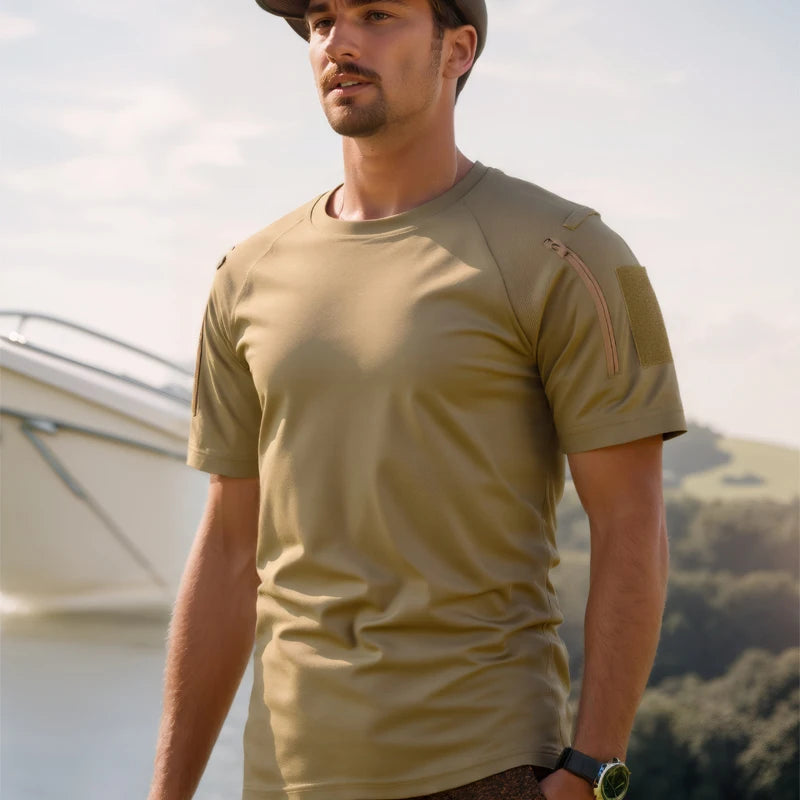 T-Shirt Homme Séchage Rapide Outdoor – Respirant, Anti-Transpiration | Randonnée Camping Pêche - BLACKBEARD OUTDOOR INDUSTRIES