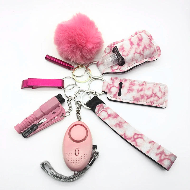 Porte-clés de survie pour femme, modèles au choix